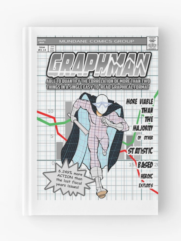 Thumbnail 1 of 3, Journal, GraphMan designed and sold by SquareDog.