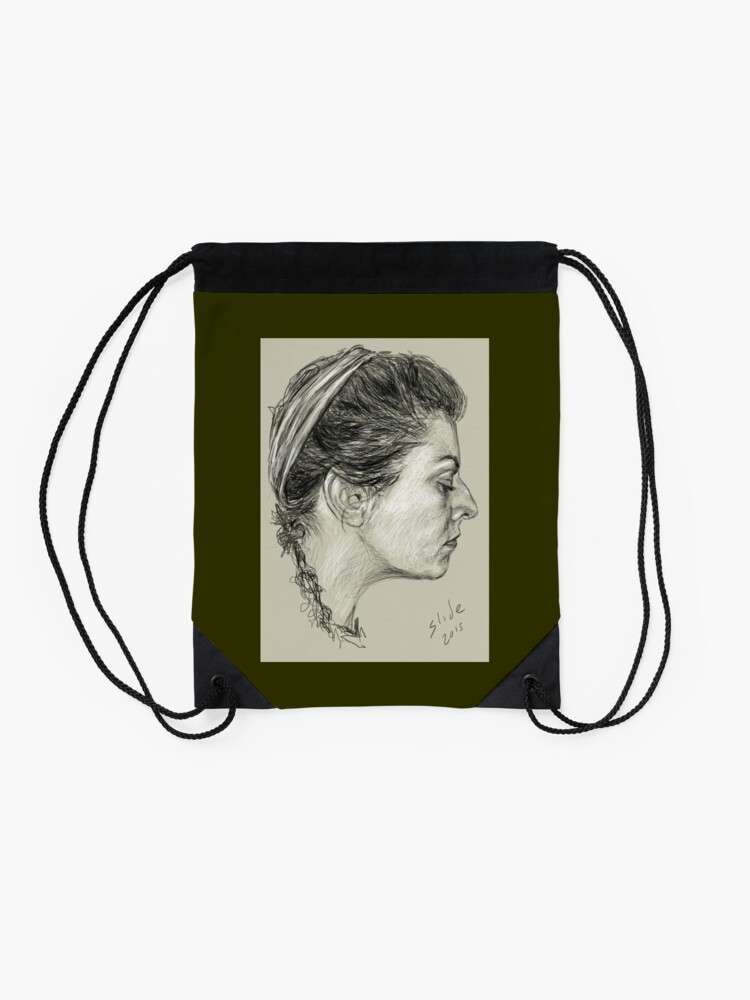 Alternate view of Profile Drawstring Bag
