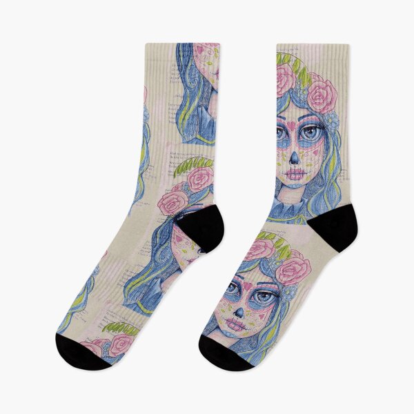Item preview, Sugar Skull Girl 1 of 3 designed and sold by LittleMissTyne.