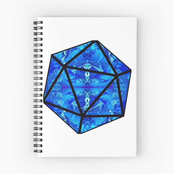 Item preview, Azure Magic D20 designed and sold by child-star.
