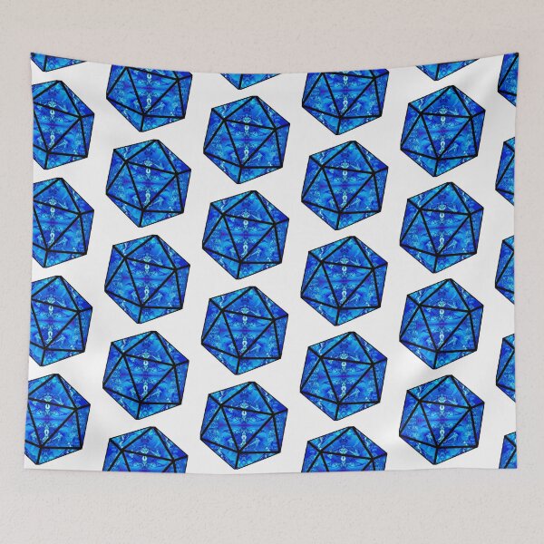 Item preview, Azure Magic D20 designed and sold by child-star.