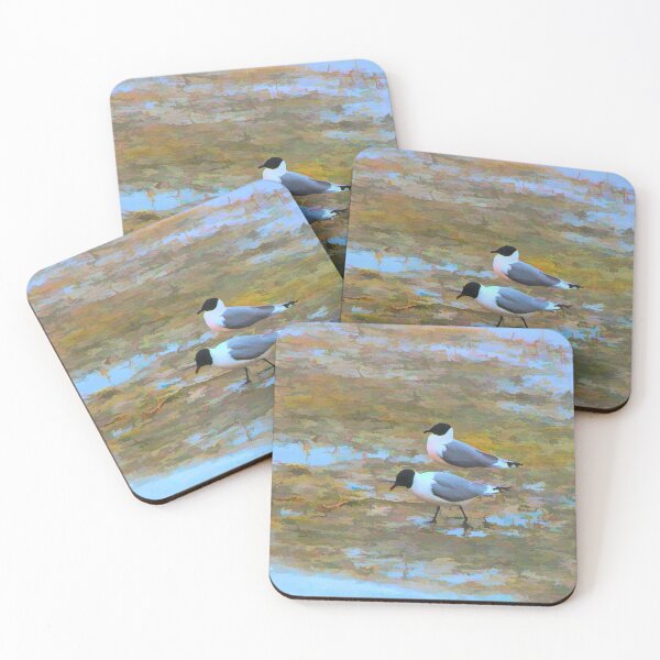 Item preview, Birds in the marsh illustration designed and sold by CanadianWild418.