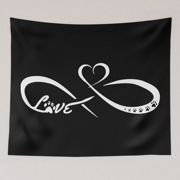 Item preview, infinite heart paw designed and sold by TShirtsByMs.