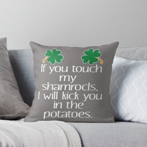 Item preview, Funny Touch My Shamrocks paddys  day gof tfor Irish women designed and sold by LGamble12345.