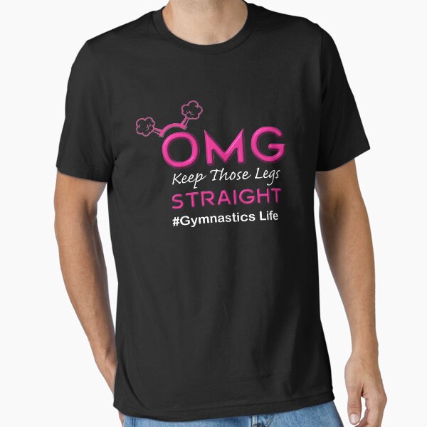 Item preview, OMG Gymnastics Legs Straight Coach frustration designed and sold by LGamble12345.
