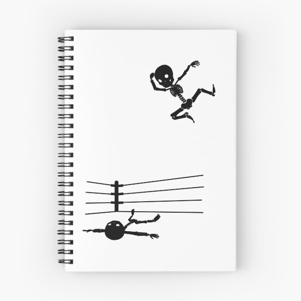 Item preview, Esqueletos de lucha libre de Halloween designed and sold by alwe-designs.