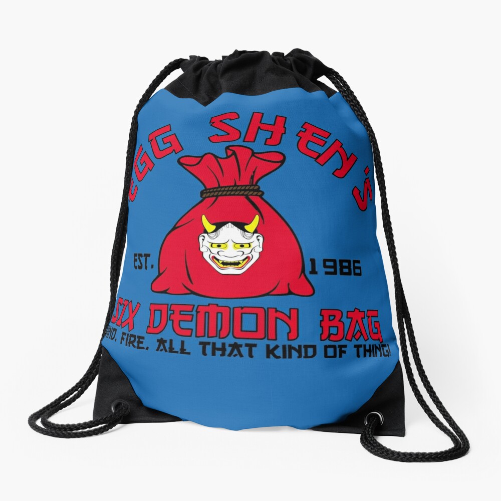 Egg Shen's six demon bag Drawstring Bag