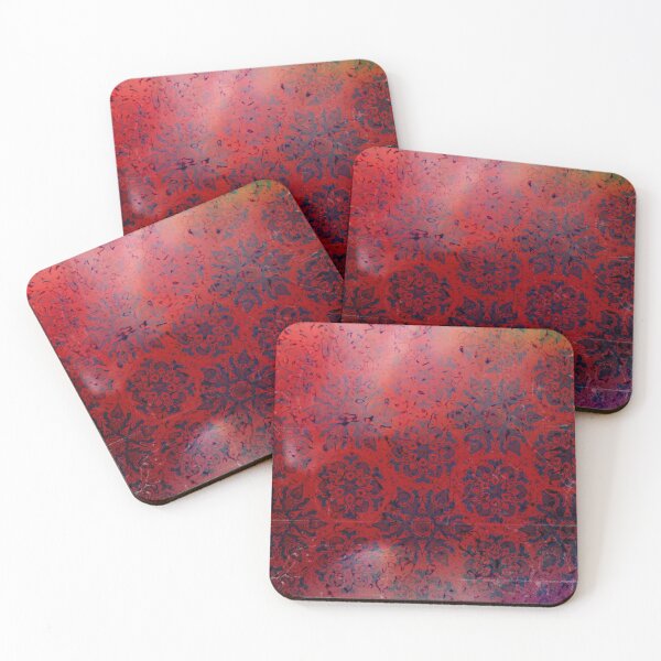 Item preview, Vintage patterns red designed and sold by HAKKI ARSLAN.