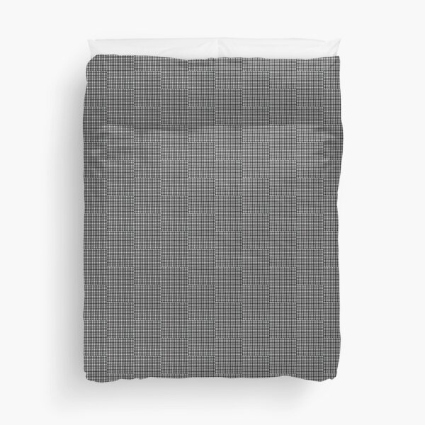 black gingham duvet cover