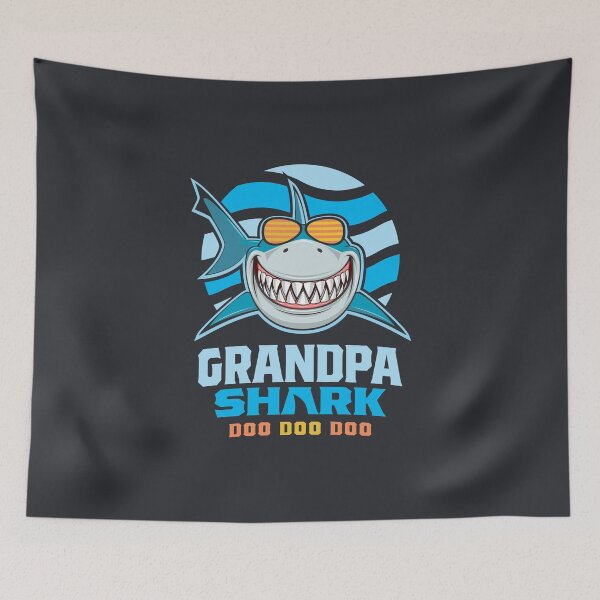 Item preview, Grandpa Shark Tee. Doo Doo Doo Gift designed and sold by cidolopez.