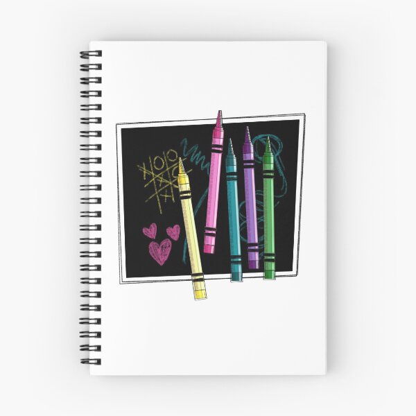 Item preview, Crayons on Blackboard designed and sold by Lanie K Art.