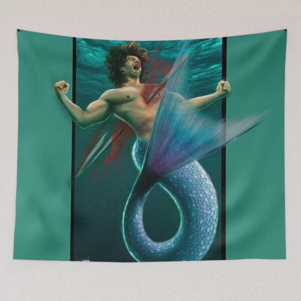 Item preview, merman designed and sold by NROArteDigital.