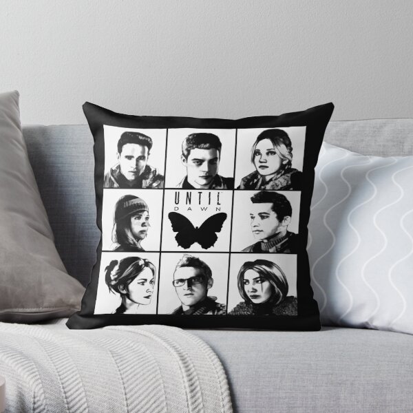 Until dawn - main characters Throw Pillow