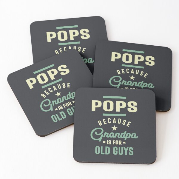 Item preview, Pops Because Grandpa Is For Old Guys Fathers Day designed and sold by cidolopez.