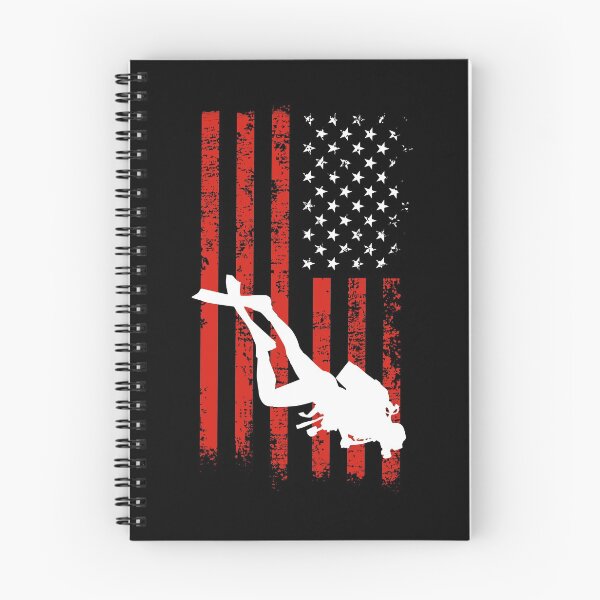 Item preview, American Flag Scuba Diving Gift Design Idea design designed and sold by Lisbob.