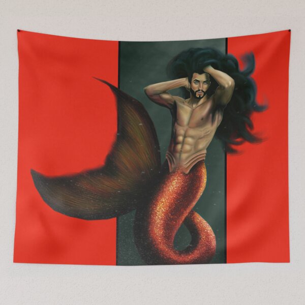 Item preview, merman designed and sold by NROArteDigital.