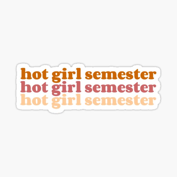 Hot Girl Fall Stickers Redbubble - roblox music codes hot girl bummer