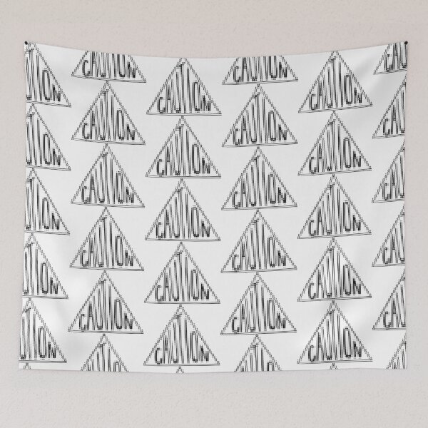 Item preview, Caution black triangle designed and sold by Gigilorient.