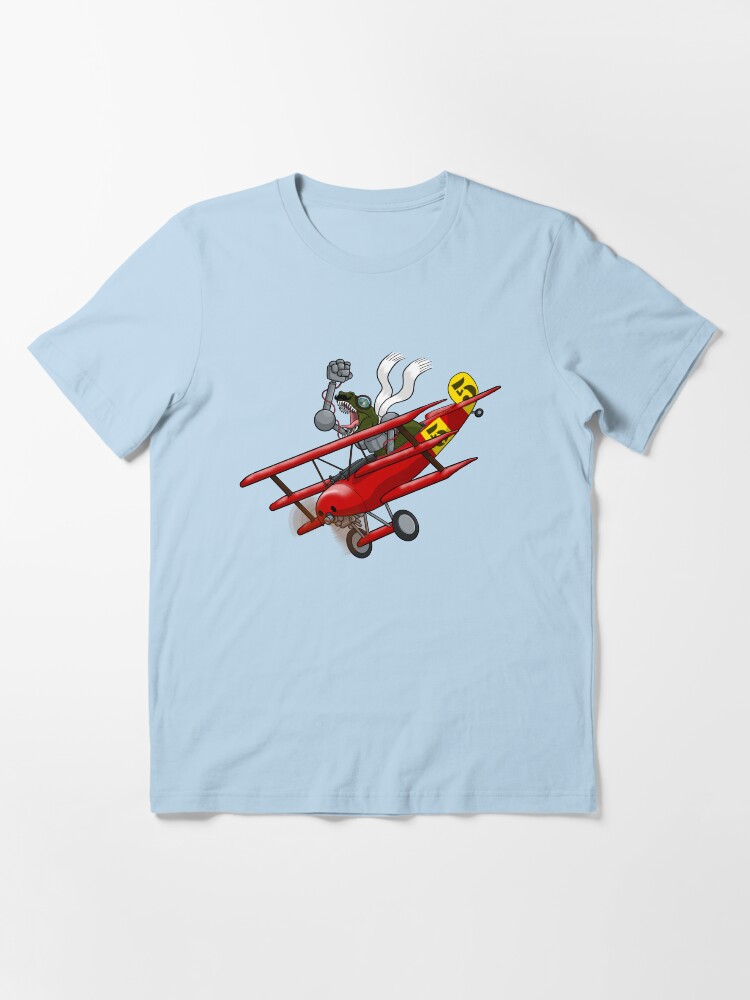 Thumbnail 3 of 7, Essential T-Shirt, Bertrum, the Gentleman T-Rex as "THE REX BARON" designed and sold by TheRandomFactor.