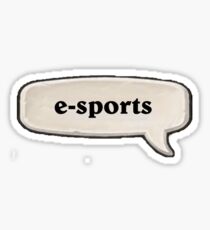 e-sports Sticker
