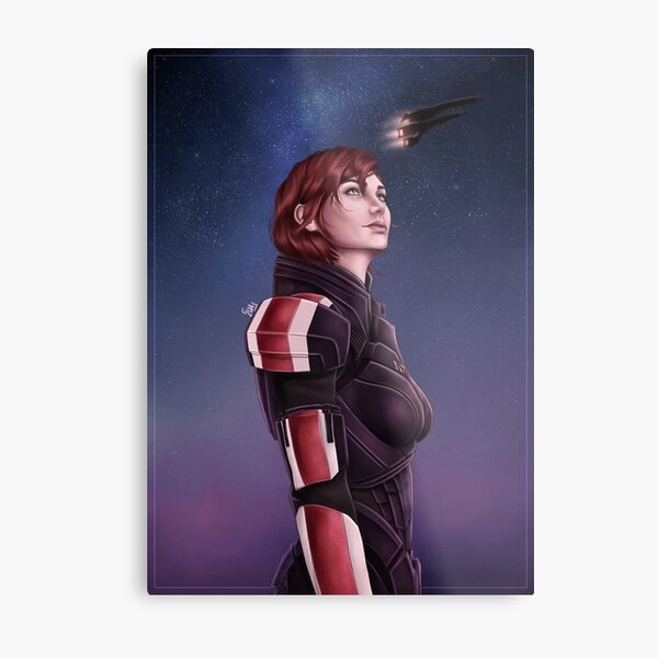 Vista previa del artículo con la obra «Jane Shepard», diseñado y vendido por lu-stardust.