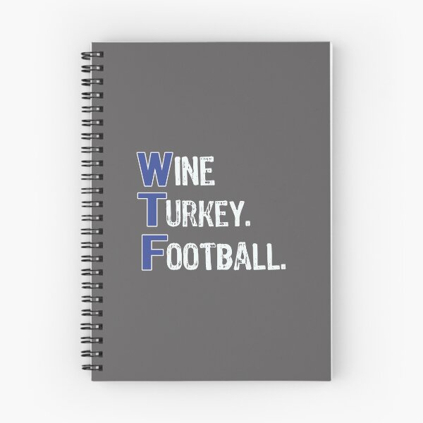 Artikelvorschau, Top Fun Wein Türkei Fußball Thanksgiving Detroit Farben entworfen und verkauft von LGamble12345.