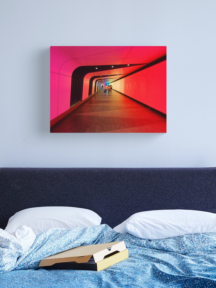 Thumbnail 1 of 3, Canvas Print, The Light Tunnel designed and sold by TalBright.