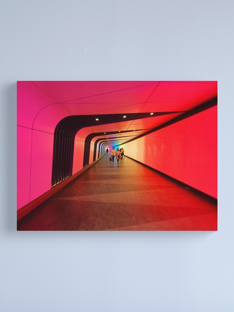 Thumbnail 2 of 3, Canvas Print, The Light Tunnel designed and sold by TalBright.