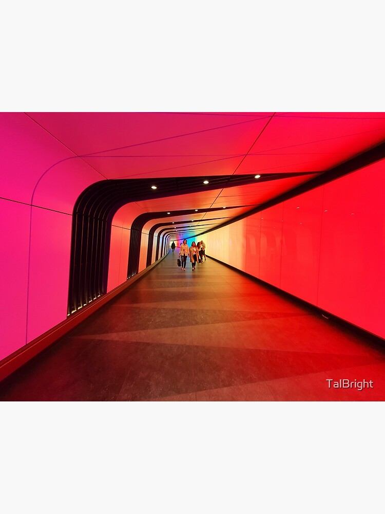 Thumbnail 3 of 3, Canvas Print, The Light Tunnel designed and sold by TalBright.