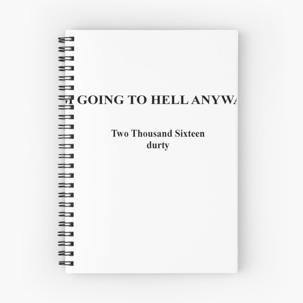 Item preview, "I'M GOING TO HELL ANYWAYS" designed and sold by Onodera.