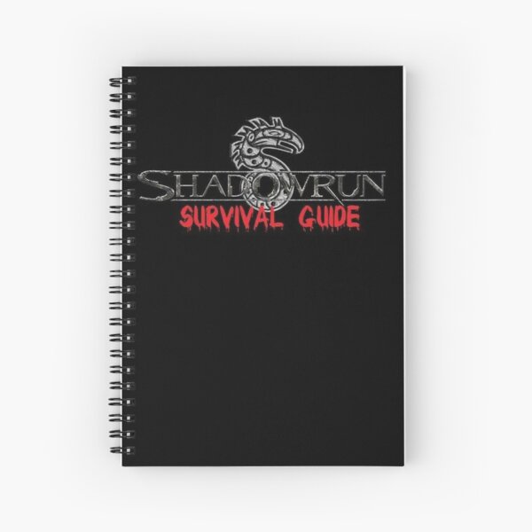 Shadowrun Survival Guide Spiral Notebook