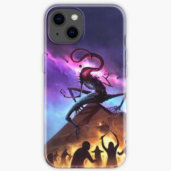 Masks of Nyarlathotep, Book 2 Cover by Sam Lamont iPhone Soft Case