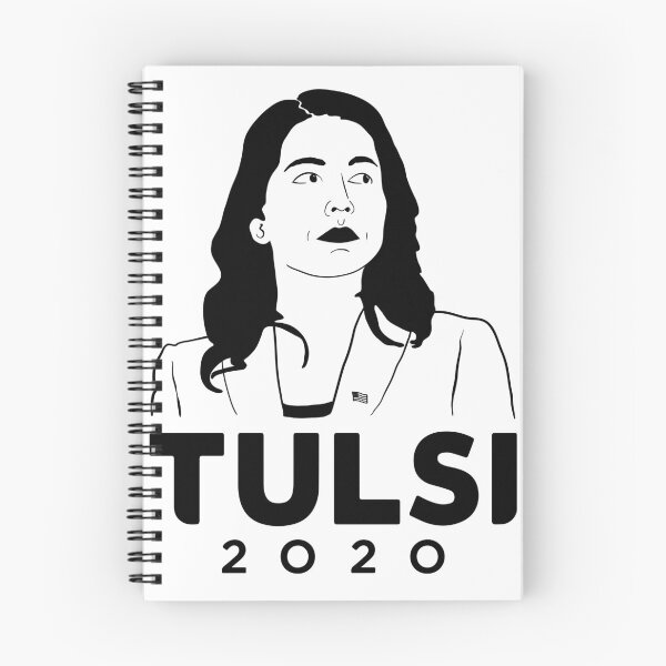 Item preview, Tulsi Gabbard (for President 2020) Portrait Illustration designed and sold by countercolour.