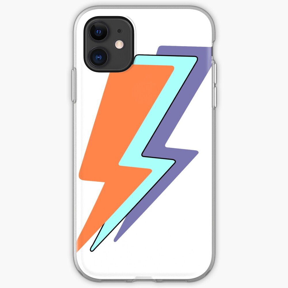 "Lightning Bolt 1.0" iPhone Case & Cover by samanthastark Redbubble