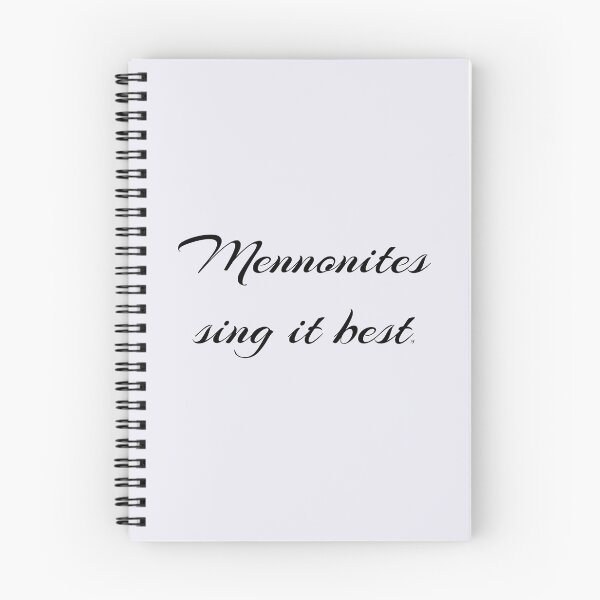 Item preview, Mennonites Sing It Best - dark font designed and sold by MelanieJoy.