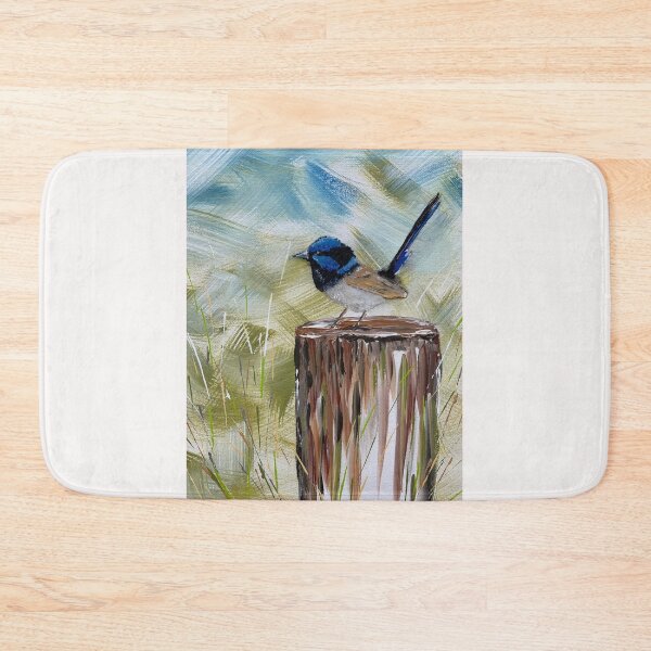 Item preview, Little Blue Fairy Wren designed and sold by NetRaeArt.
