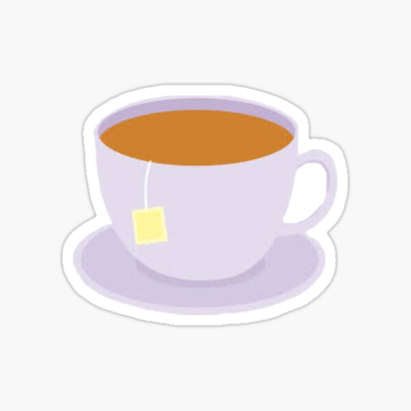 Tea Cup Stickers | Redbubble
