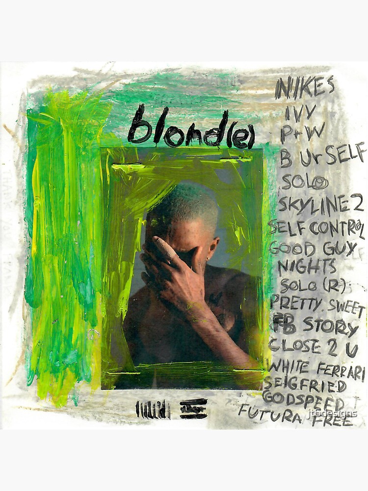 cover of frank ocean blonde album