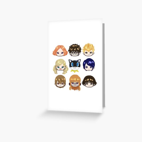 Persona 5 characters Greeting Card