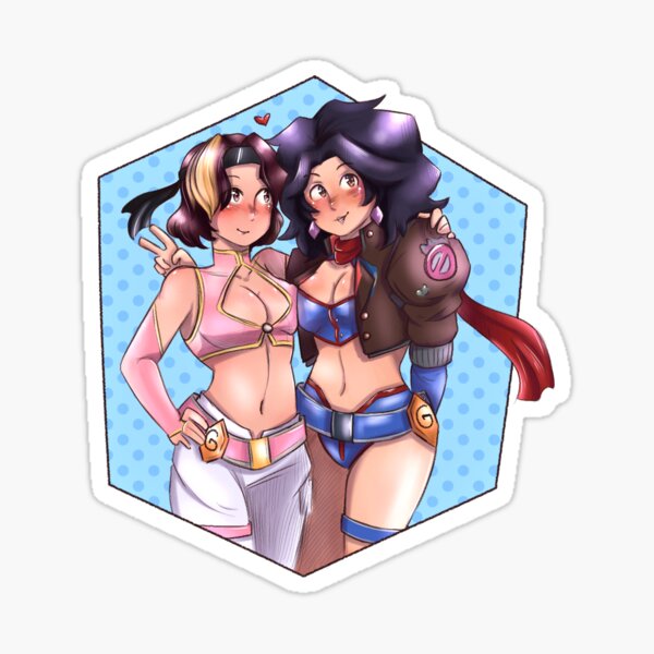 Item preview, Game Gyaru, Arina and Daniella designed and sold by MopTentapus.