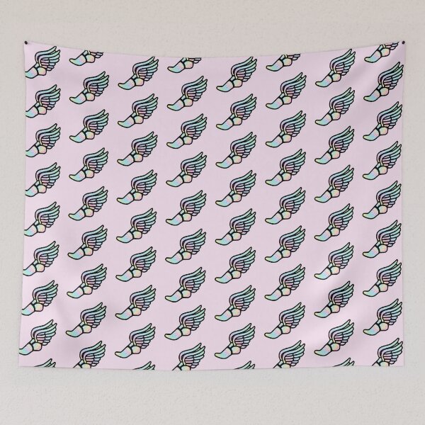 Item preview, Tie Dye Running Shoe Cross Country Track designed and sold by tabbystickerco.