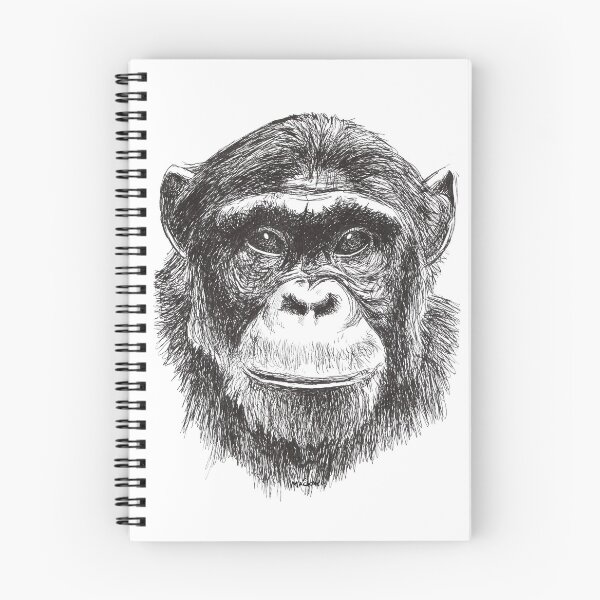 Item preview, Chimpanzee designed and sold by MacKaycartoons.