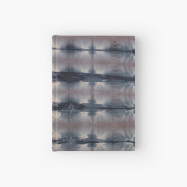 SKU551 Shibori Style - Blue Pink 6 Hardcover Journal
