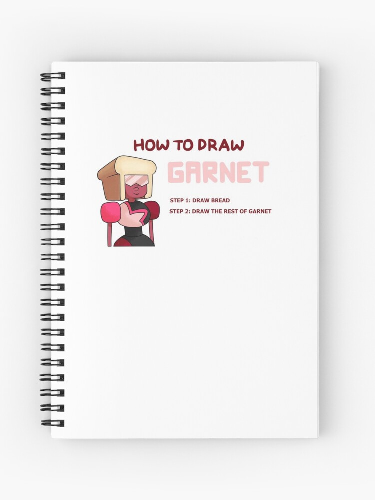 how to draw a garnet