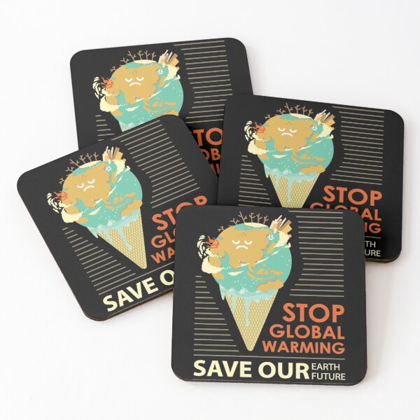 Item preview, Global Warming Melting Earth Ice Cream  designed and sold by OlympusMons.