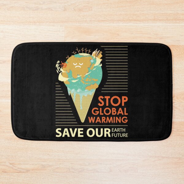 Item preview, Global Warming Melting Earth Ice Cream  designed and sold by OlympusMons.