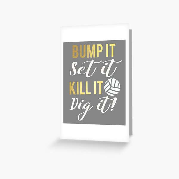 Ligma Balls Funny Pun Volleyball Fan Quote Gift Greeting Card by Jeff  Creation