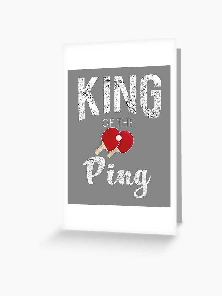 Ping Pong Greeting Cards for Sale