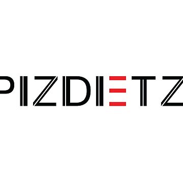 Artwork thumbnail, Pizdietz (in black) by ANGELSONLY