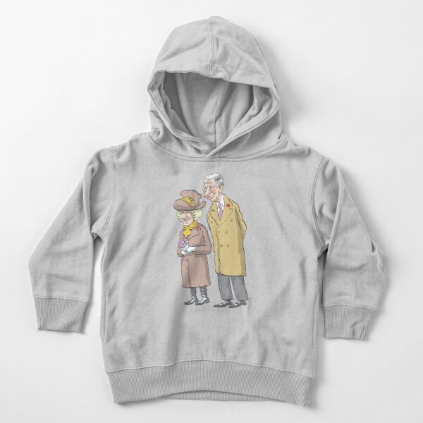 Royals, Charles and Camilla Toddler Pullover Hoodie